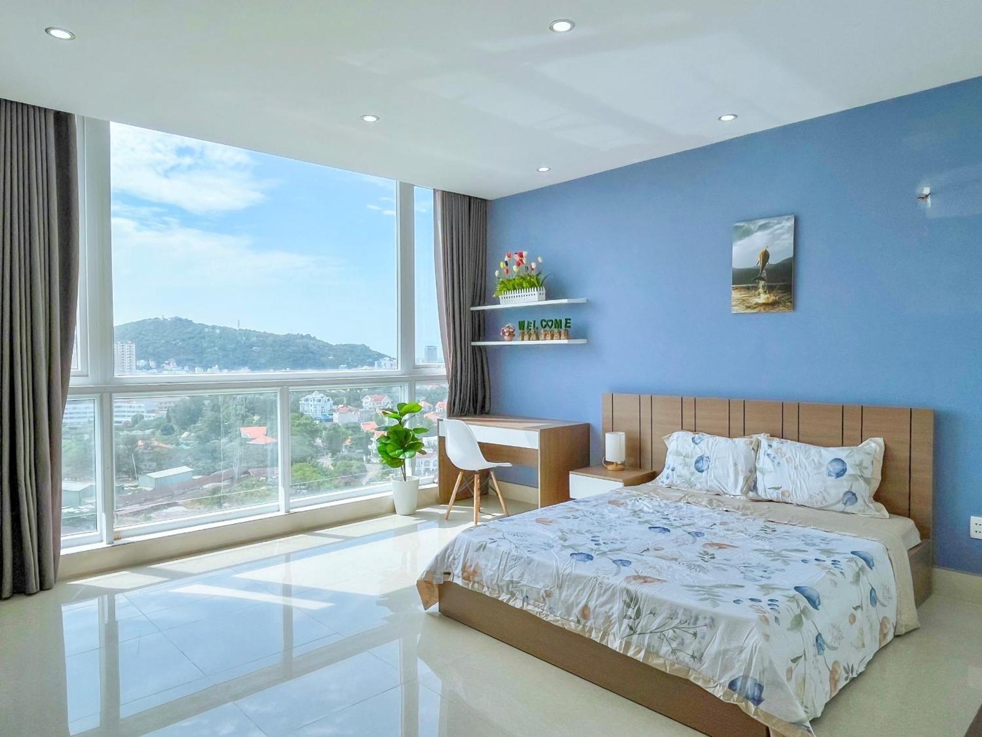Can Ho Oasky,3 Phong View Dep Nhin Ra Bien,Nui Va Ho Bau Sen Vung Tau Exterior foto